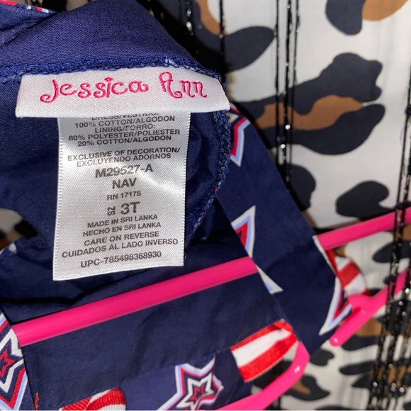 LITTLE GIRLS 4TH OF JULY JESSICA ANN DRESS - Picture 5 of 5